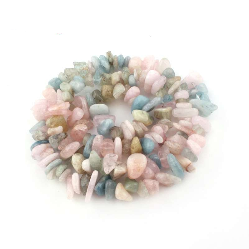 4-7mm Natural Lapis Kyanite Opal Quartz Freeform Chip Stone Beads