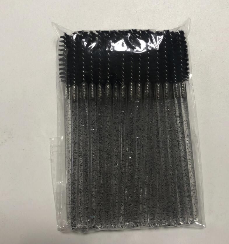 50pcs Disposable Eyelash Applicator Wands Curler Brush