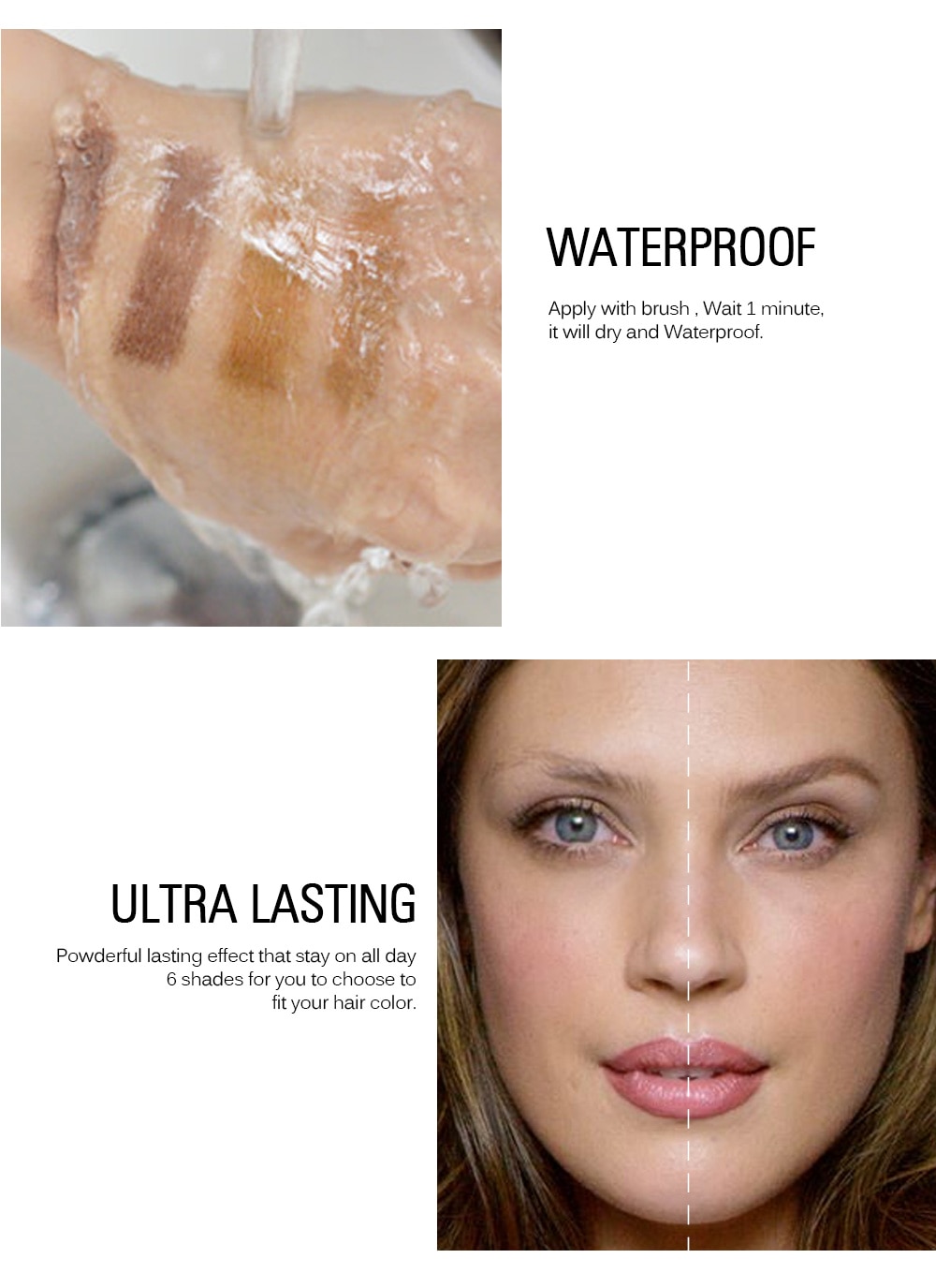 Henna Eyebrow Dye Gel Waterproof Makeup
