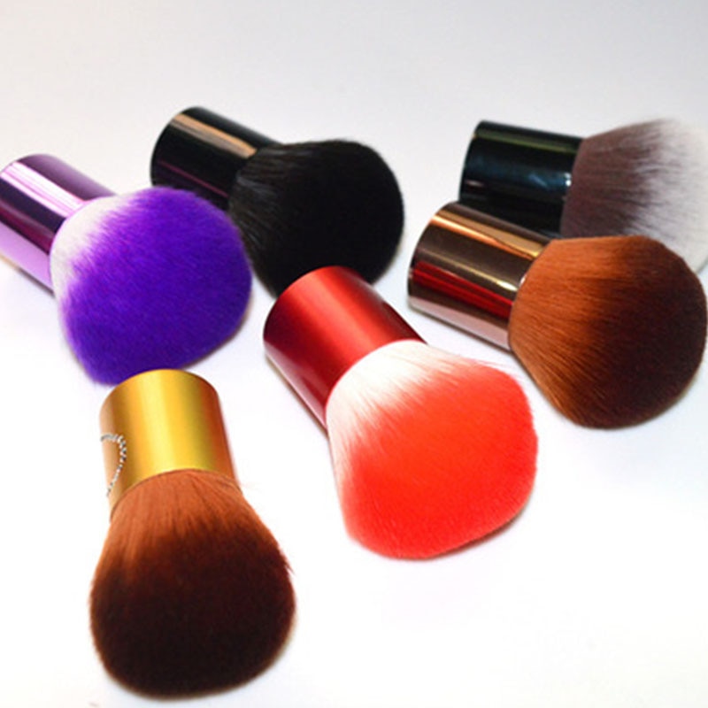 BBL Kabuki Powder Makeup Brushes Soft Portable Blush Brush Foundation Make Up Nail Beauty Essential 6 Colors Premium Quality