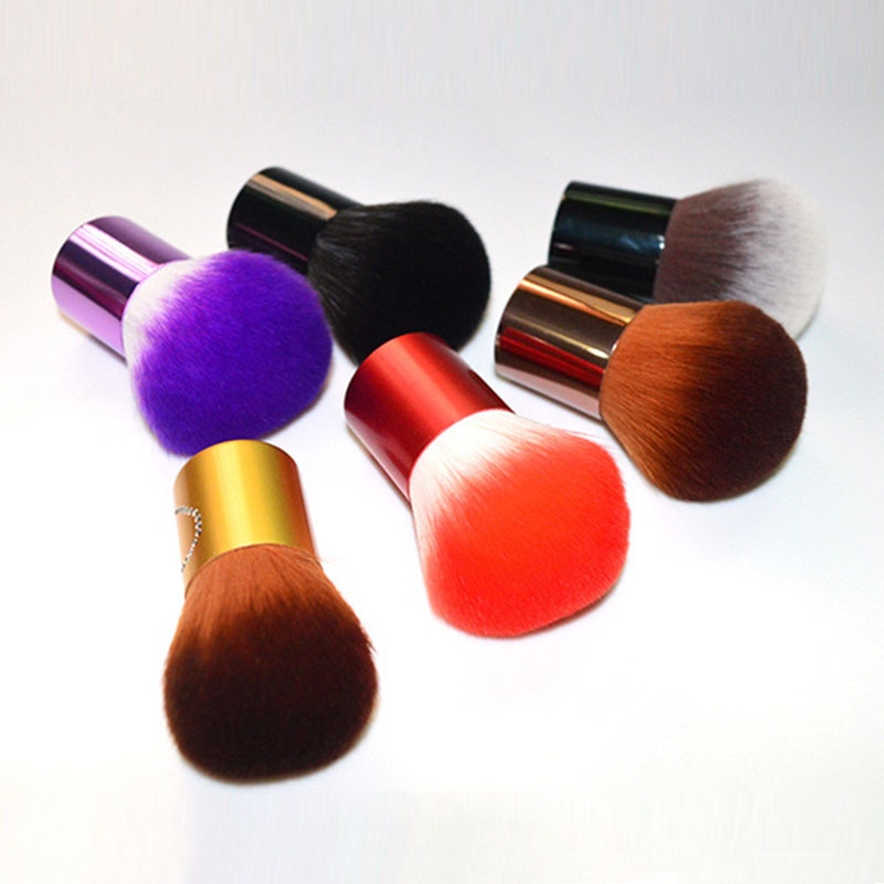 BBL Kabuki Powder Makeup Brushes Soft Portable Blush Brush Foundation Make Up Nail Beauty Essential 6 Colors Premium Quality