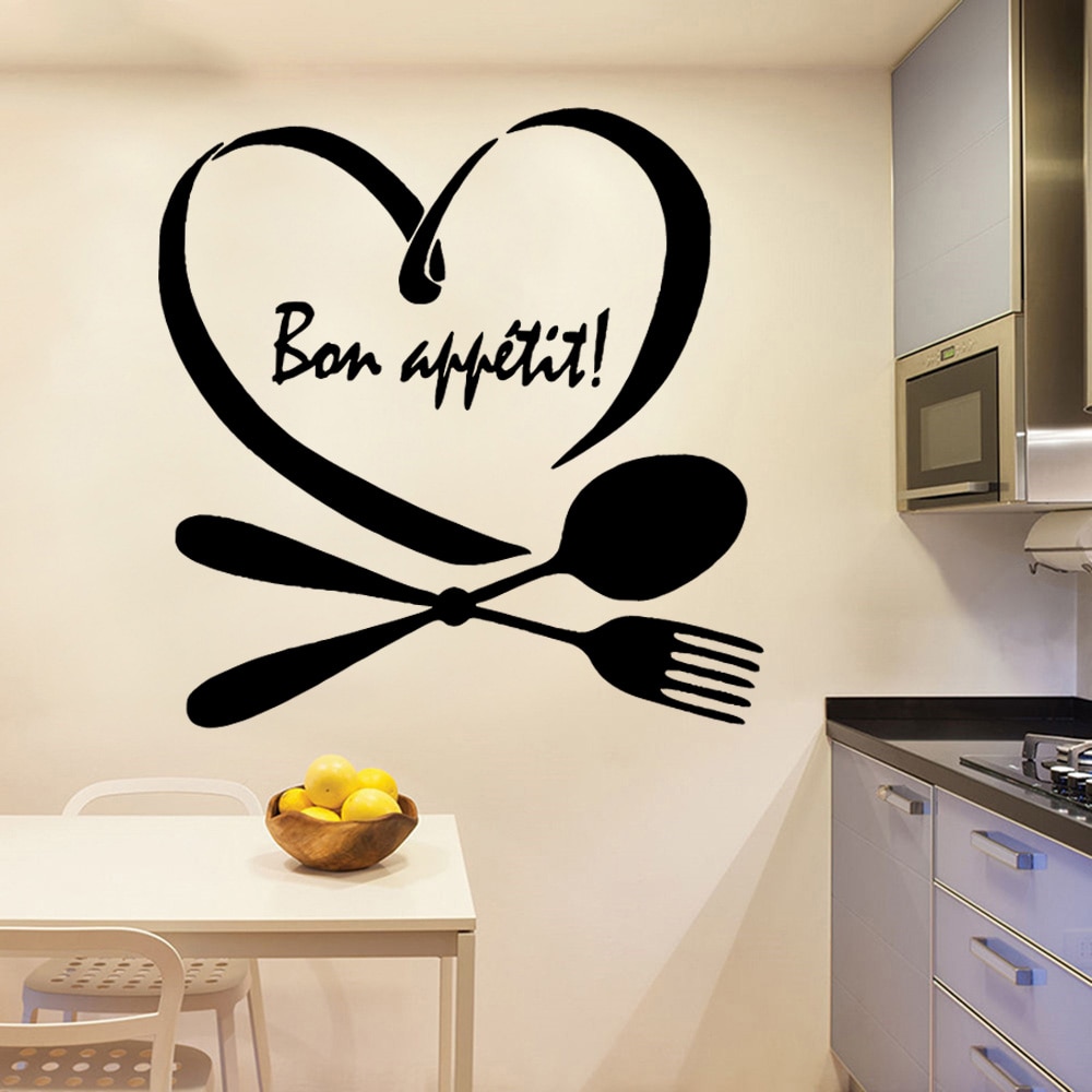 22 Styles Large Kitchen Wall Sticker Home Decor