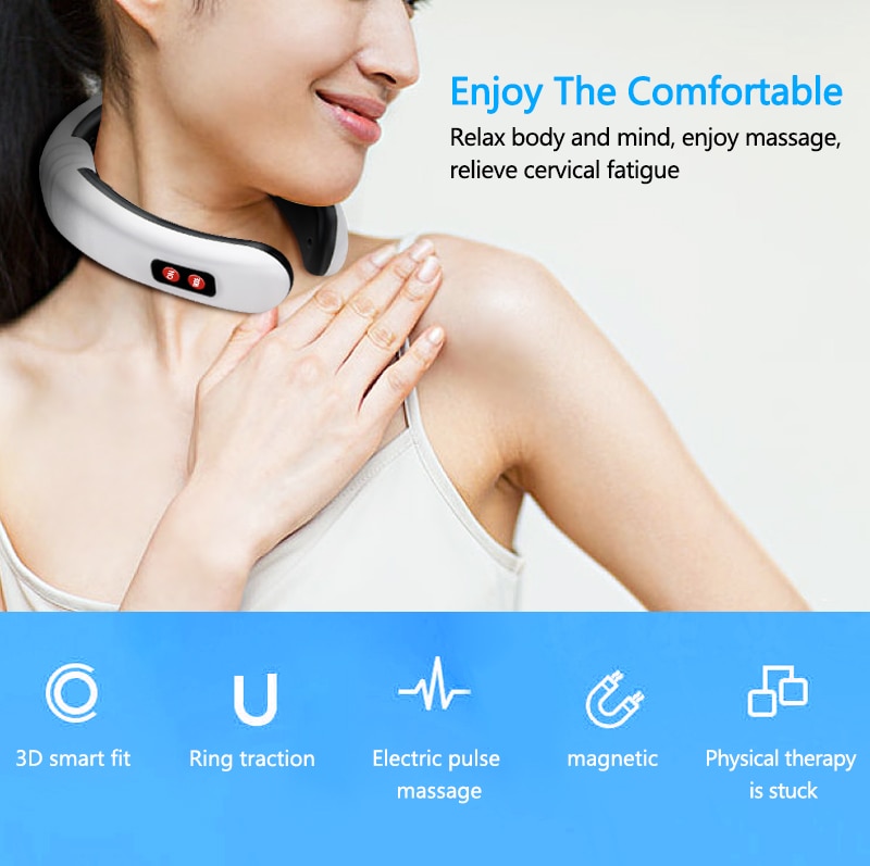 Electric Neck Massager And Pulse Back 6 Modes Power Control Hanz Outlet Online Shopping