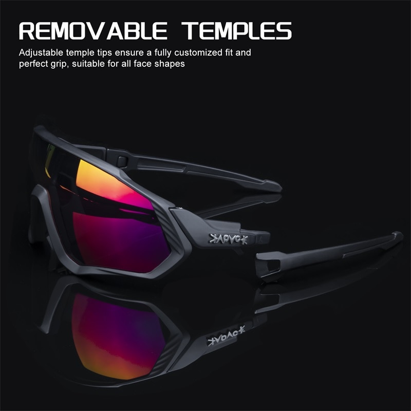 Riding Cycling Sunglasses Mtb Polarized Sports Cycling Glasses Goggles Bicycle Mountain Bike Glasses unisex