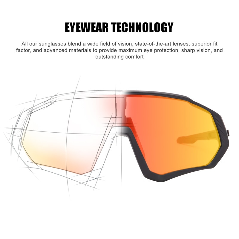 Riding Cycling Sunglasses Mtb Polarized Sports Cycling Glasses Goggles Bicycle Mountain Bike Glasses unisex