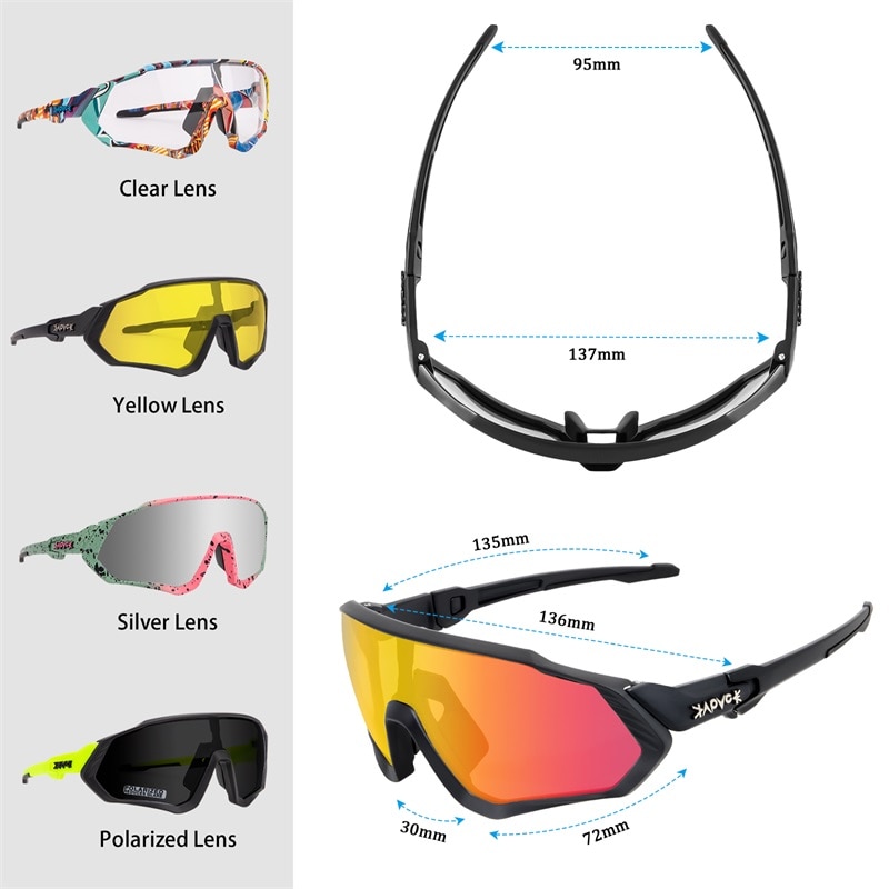 Riding Cycling Sunglasses Mtb Polarized Sports Cycling Glasses Goggles Bicycle Mountain Bike Glasses unisex