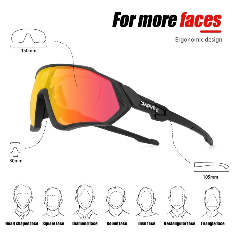 Riding Cycling Sunglasses Mtb Polarized Sports Cycling Glasses Goggles Bicycle Mountain Bike Glasses unisex