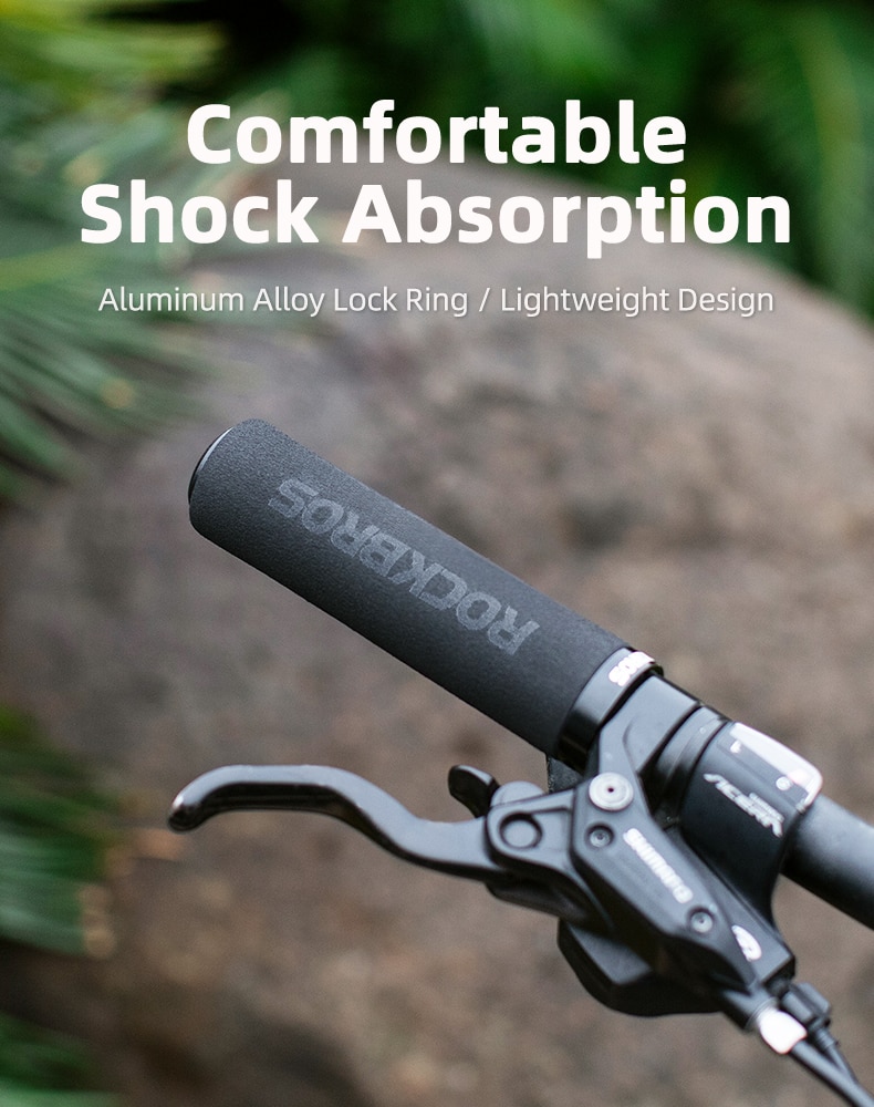 ROCKBROS Anti-skid Shock-absorbing Soft Bike Grip