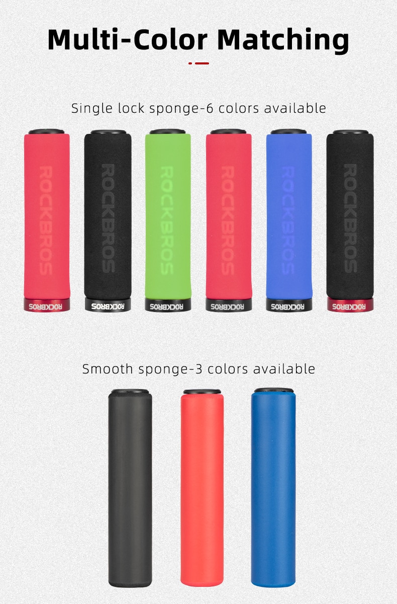 ROCKBROS Anti-skid Shock-absorbing Soft Bike Grip