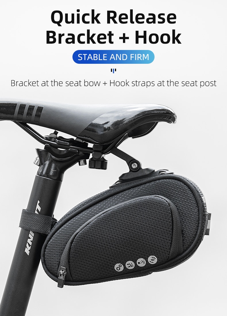 ROCKBROS Rainproof Bicycle Rear Saddle Bag