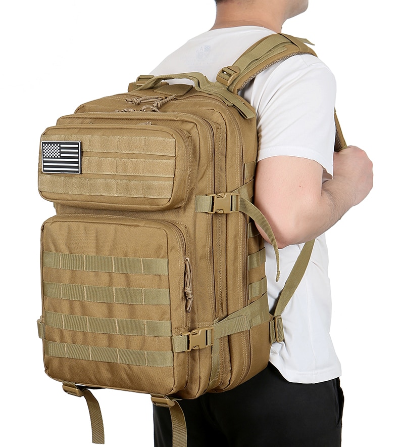 50L Camouflage Army Style Backpack