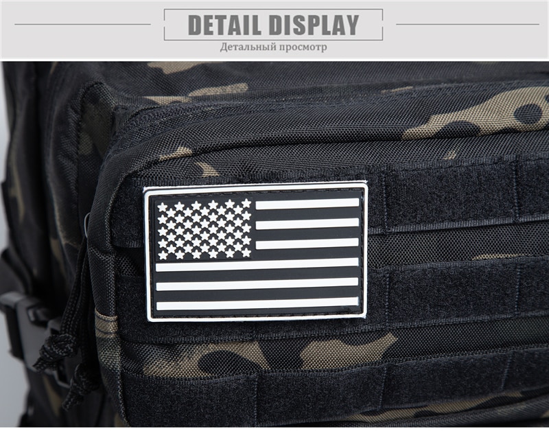 50L Camouflage Army Style Backpack