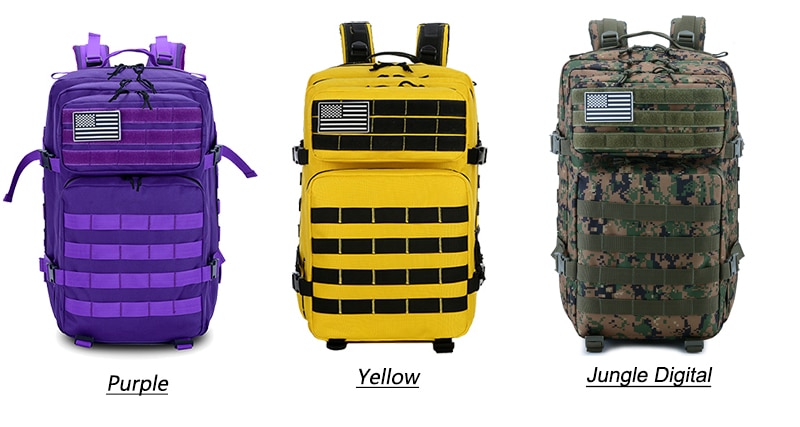 50L Camouflage Army Style Backpack