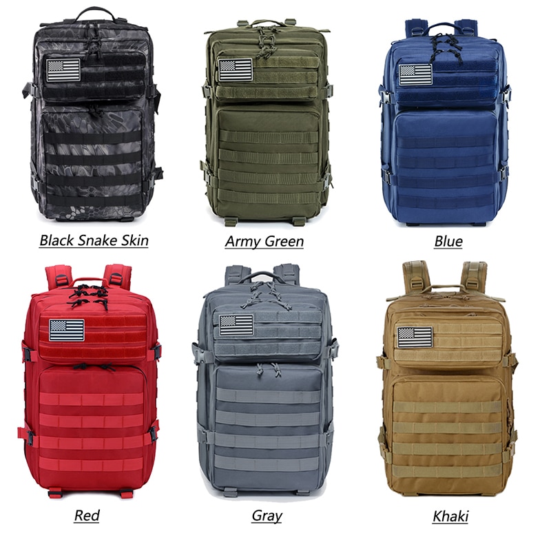 50L Camouflage Army Style Backpack