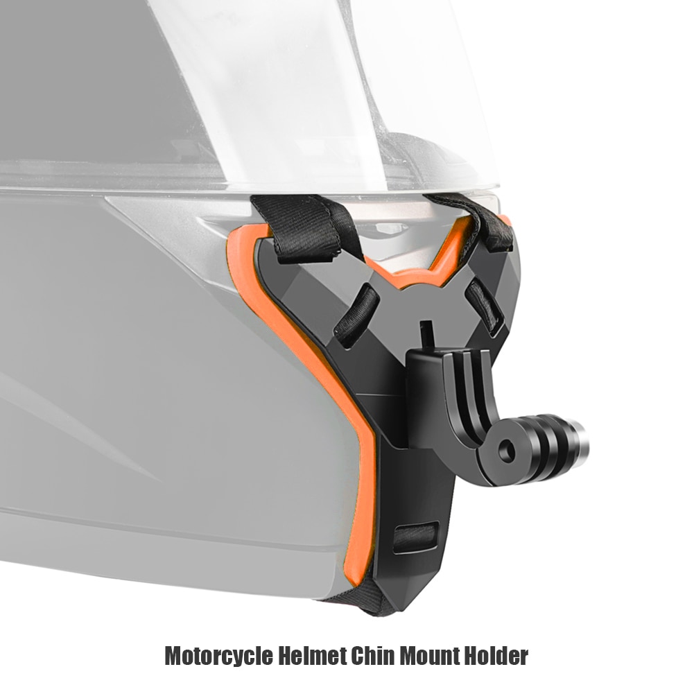 Motorcycle Helmet Chin Strap Mount Holder for Action Camera