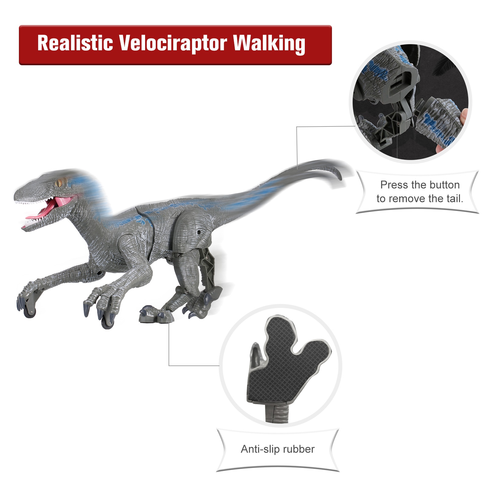 RC Robot Voice Control Dog and Dinosaur