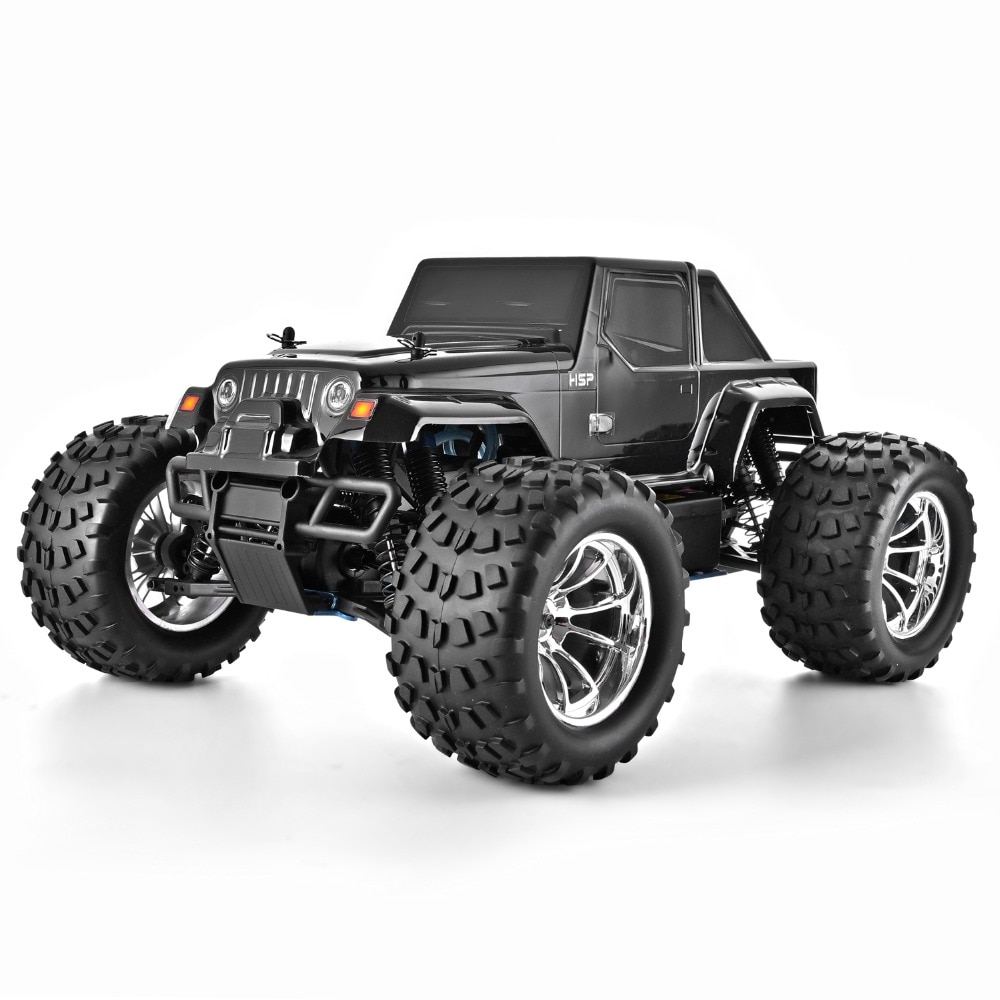 RC Car 1:10 Scale Two Speed Off Road Nitro Gas Monster Truck