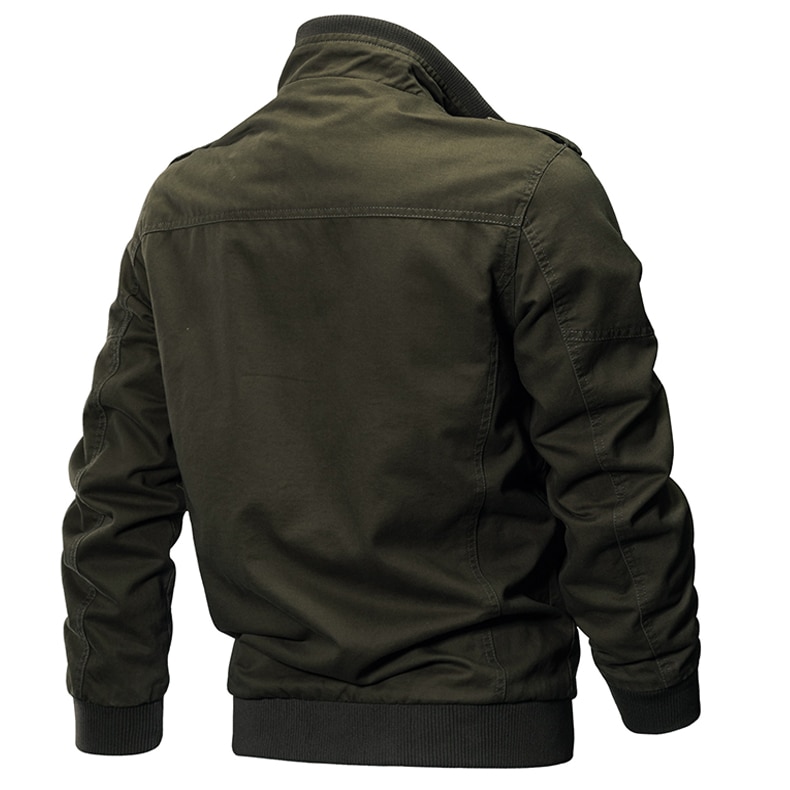 Military Winter Bomber Jacket - HANZ Outlet: Online Shopping ...