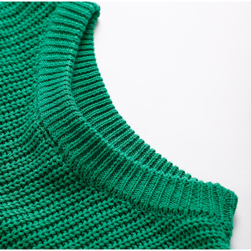 Women's Oversized  Knitted Long Sleeve Sweater
