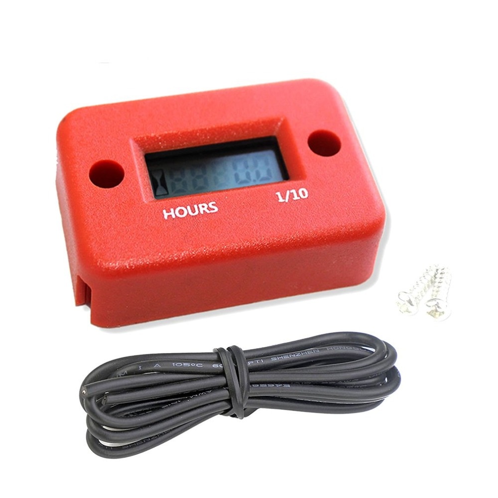 Motorcycle Hour Meter With Battery Timer