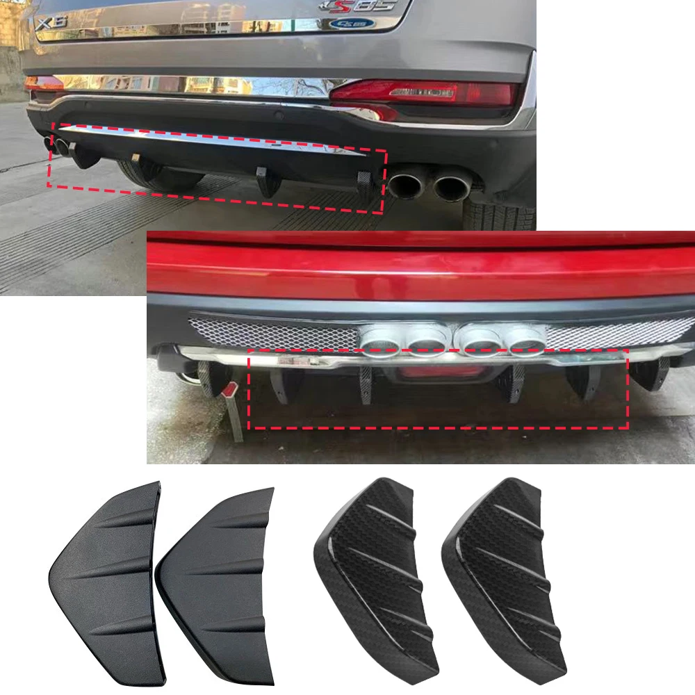 Universal Rear Bumper Diffuser 4pcs