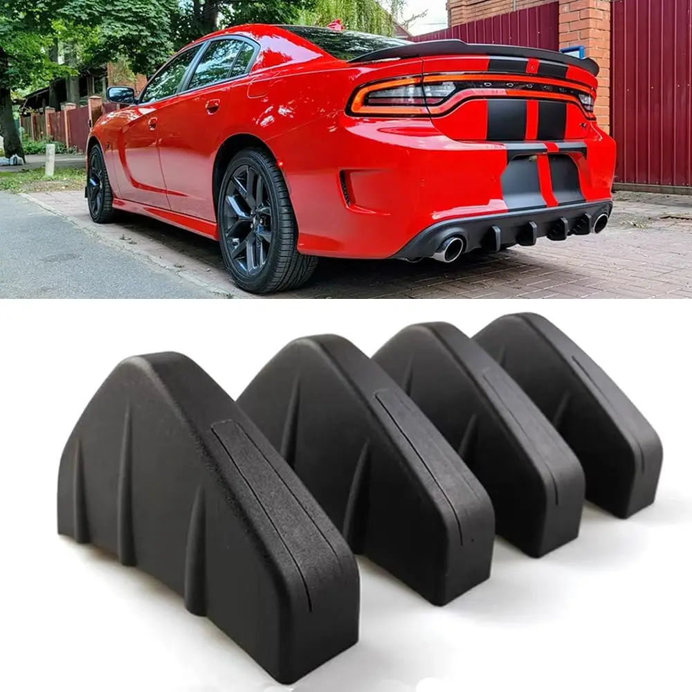 Universal Rear Bumper Diffuser 4pcs