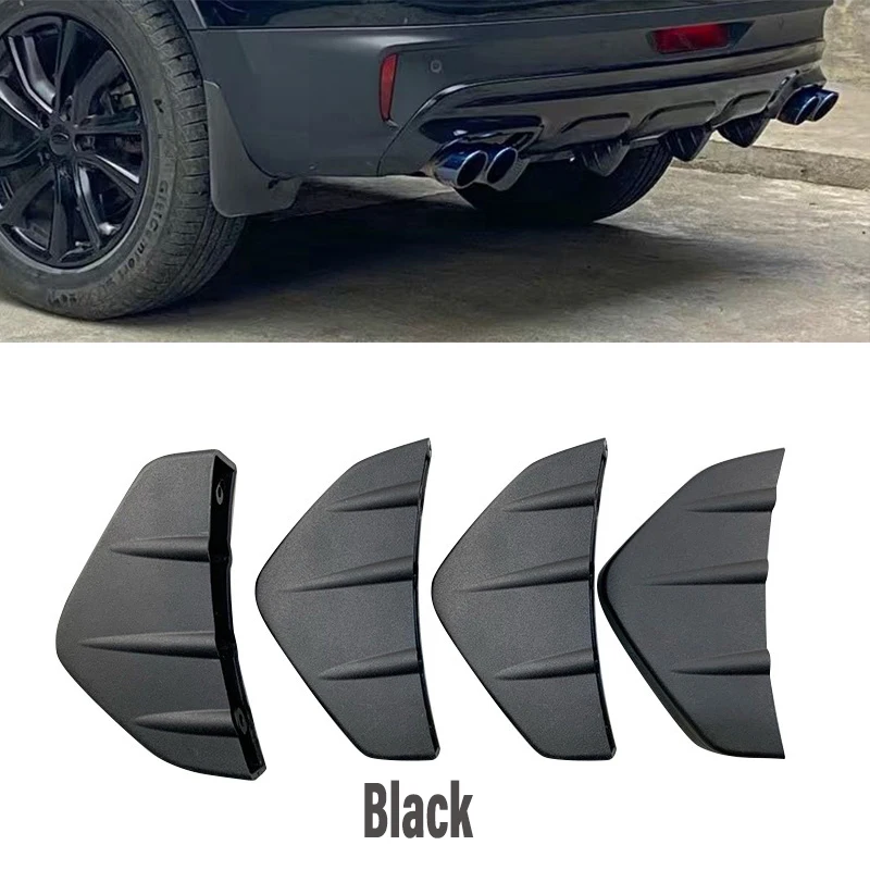 Universal Rear Bumper Diffuser 4pcs