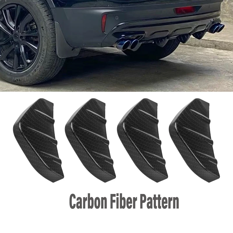 Universal Rear Bumper Diffuser 4pcs