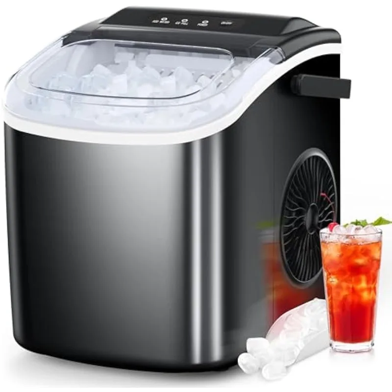 COWSAR Portable Countertop Ice Maker – Efficient Ice Machine with Self-Cleaning