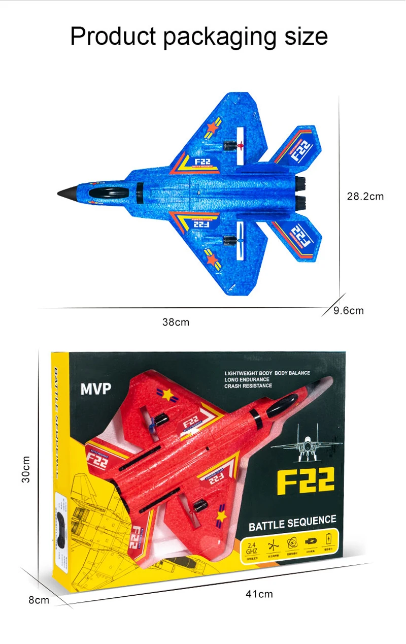 RC SU-35 Foam Glider – 2.4G Radio Control Fighter Jet Toy for Kids