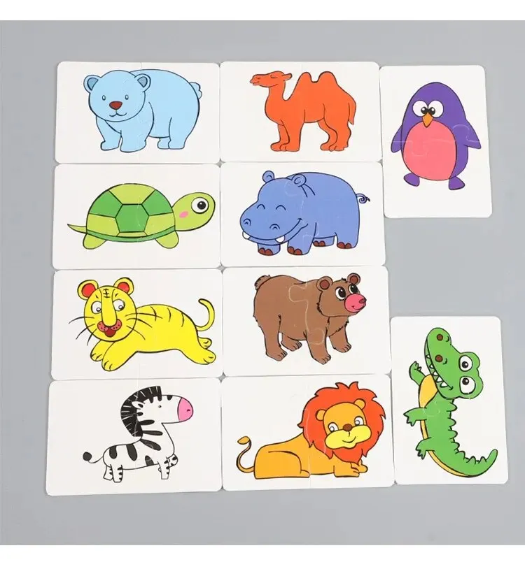 32-Piece Early Education Matching Puzzle – Cognitive Development Toy for Boys & Girls