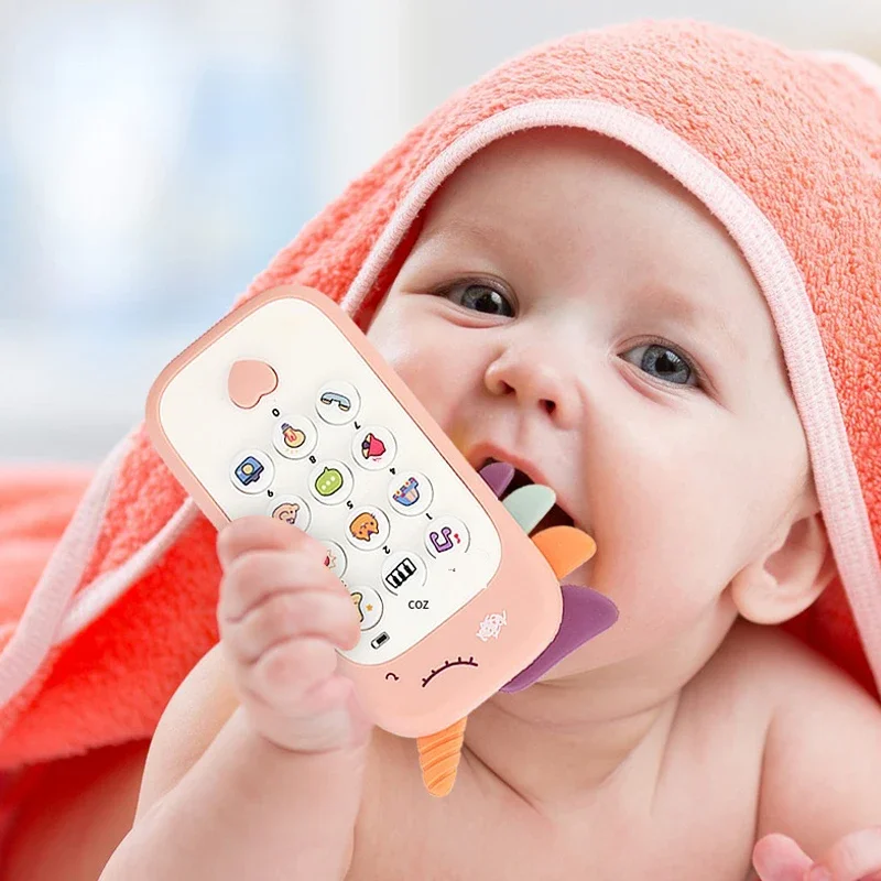 Baby Musical Telephone Toy – Sound Machine & Educational Mobile Phone for Infants