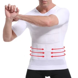 Men's Posture Corrector Compression Shirt - Slimming Body Shaper Vest