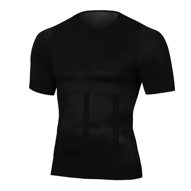 Men's Posture Corrector Compression Shirt - Slimming Body Shaper Vest - Image 9