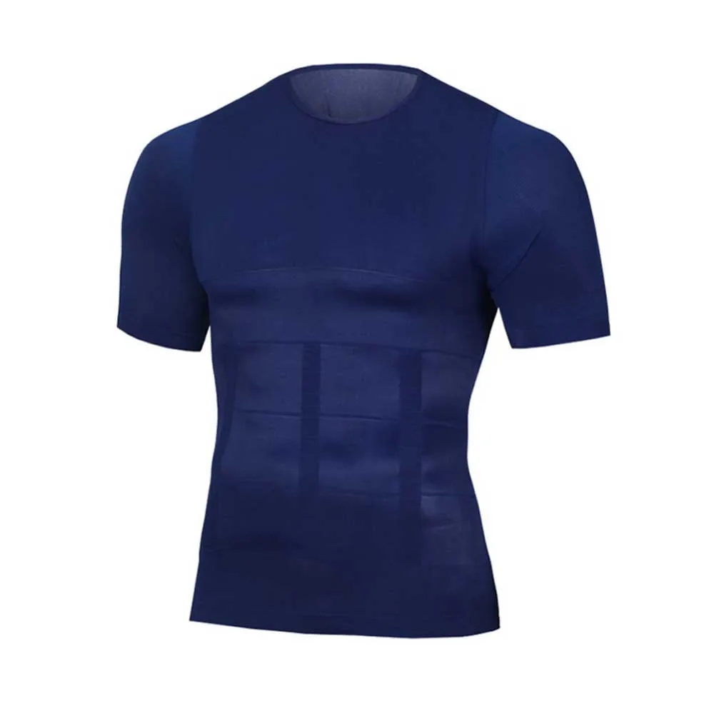 Men's Posture Corrector Compression Shirt - Slimming Body Shaper Vest - Image 4