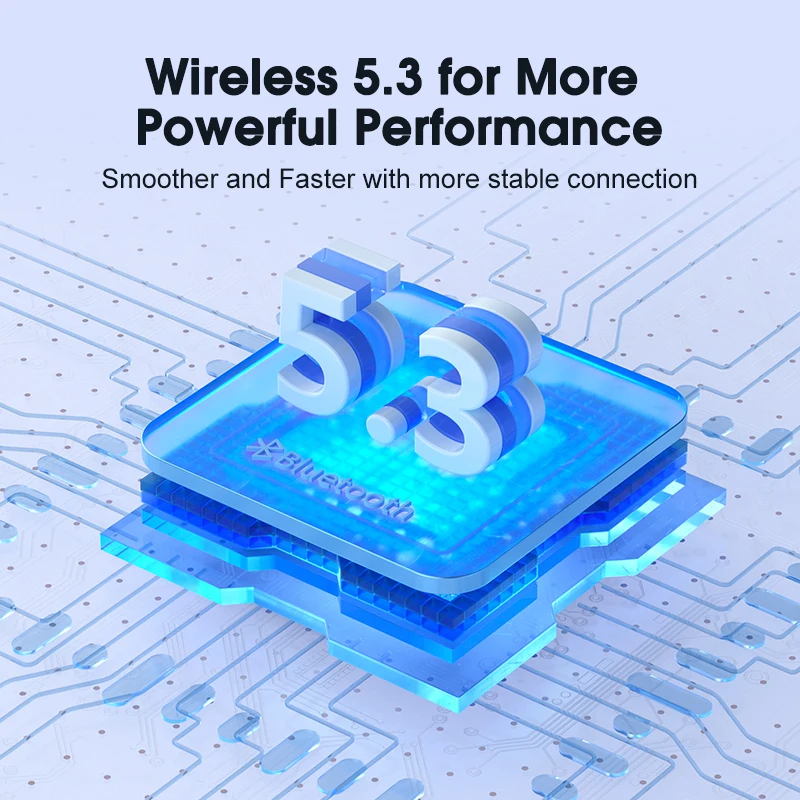 QCY T13 ANC Wireless Earbuds - 28dB Active Noise Cancelling, Bluetooth 5.3, Clear Calls - Image 4