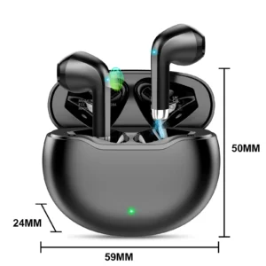Wireless Earbuds Bluetooth 5.3 - ANC Noise Cancelling, IPX7 Waterproof, 48H Playtime