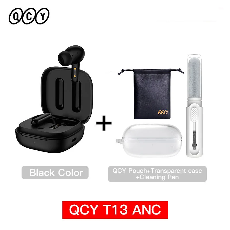 QCY T13 ANC Wireless Earbuds - 28dB Active Noise Cancelling, Bluetooth 5.3, Clear Calls - Image 14