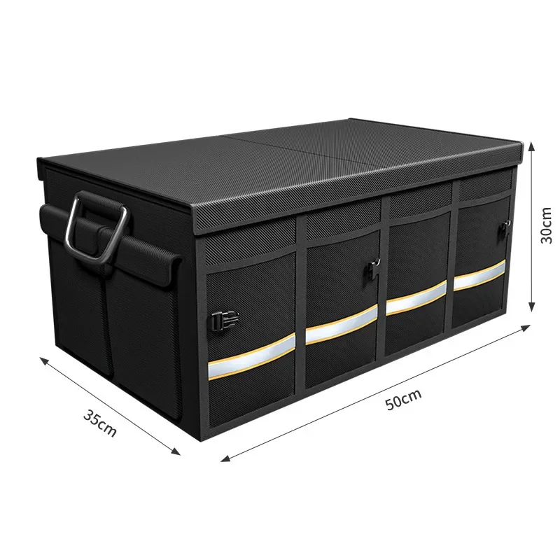 Foldable Car Trunk Storage Organizer Box - Portable for SUV & Truck