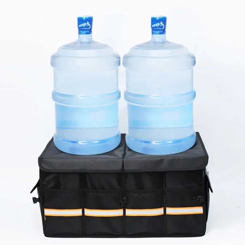 Foldable Car Trunk Storage Organizer Box - Portable for SUV & Truck - Image 3