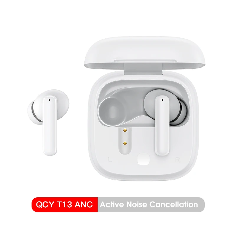 QCY T13 ANC Wireless Earbuds - 28dB Active Noise Cancelling, Bluetooth 5.3, Clear Calls - Image 8