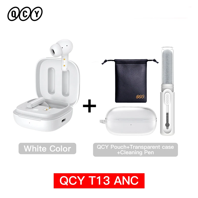 QCY T13 ANC Wireless Earbuds - 28dB Active Noise Cancelling, Bluetooth 5.3, Clear Calls - Image 18