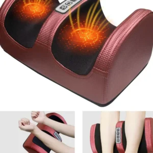 Shiatsu Foot Massager with Heat - Deep Kneading Compression for Plantar Relief