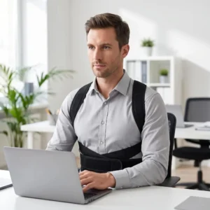Adjustable Posture Corrector Back Brace - Shoulder Straightener for Men & Women