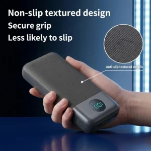20000mAh Portable Power Bank - 18W PD Fast Charging with 3 USB-C Ports
