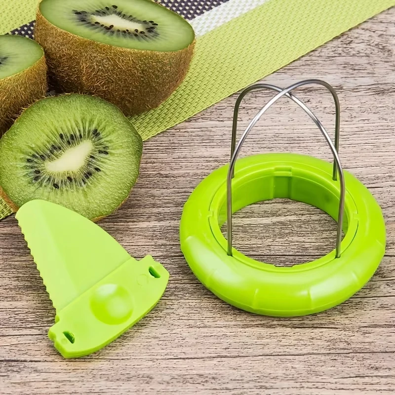 Stainless Steel Kiwi Cutter & Peeler Set - Image 4