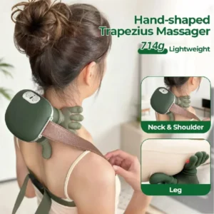 Wireless Neck & Shoulder Massager - 4D Kneading Trapezius Massage Shawl