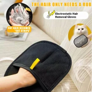 Pet Hair Remover Glove - Washable Grooming & Deshedding Mitt