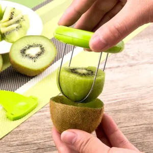 Stainless Steel Kiwi Cutter & Peeler Set