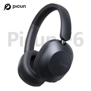Picun F6 Active Noise Cancelling Headphones - Hi-Res 3D Audio, Bluetooth, HiFi App Control